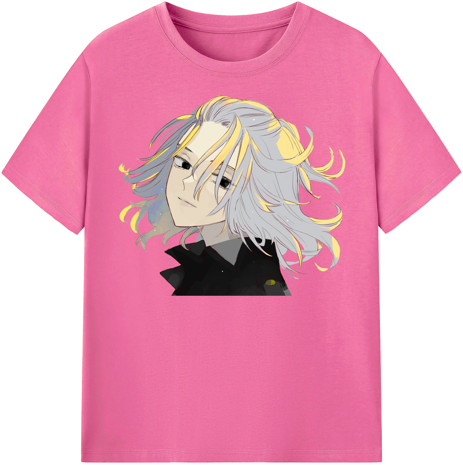（画像用） 東京リベンジャーズ Tokyo Revengers レディースカジュアルプリントTシャツ（綿100％）